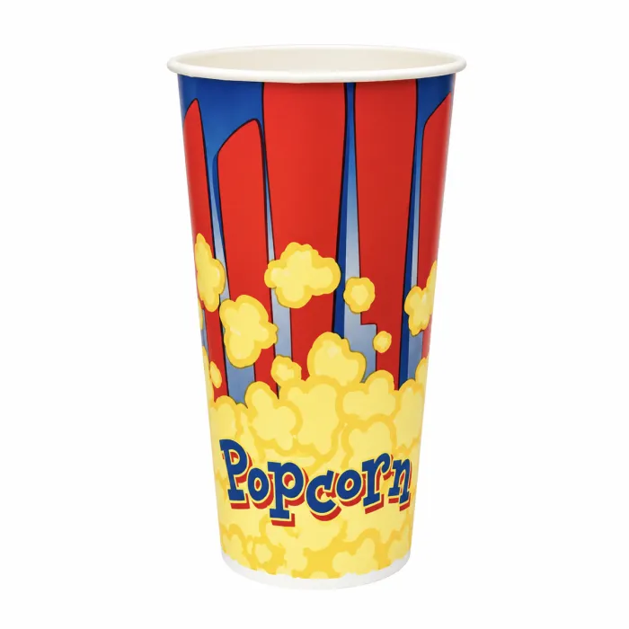Kbelík papírový na popcorn 1,32l - 25ks - 