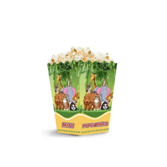 Krabička 1,5 L popcorn MINI ZOO - 