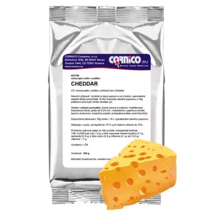 Příchuť - Chedar 500g