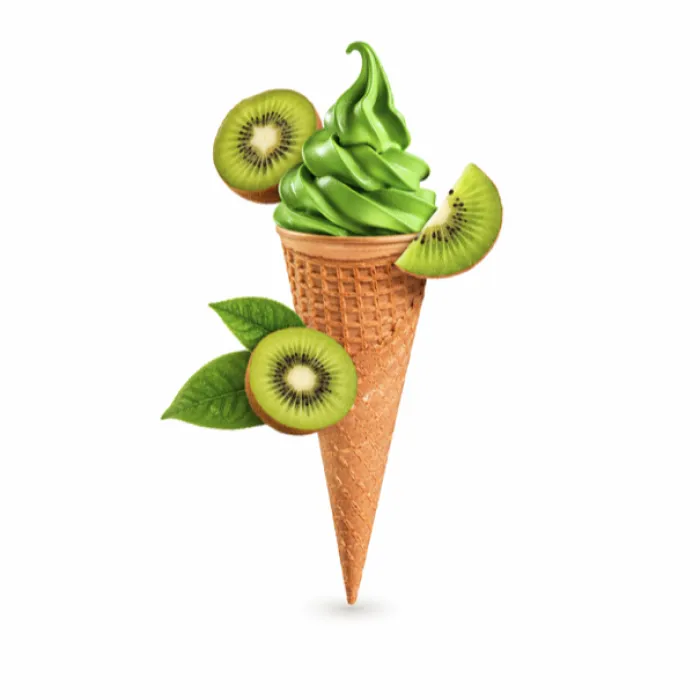 Točená zmrzlina kiwi - 