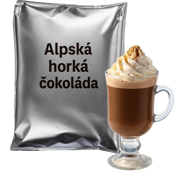 Alpská čokoláda horká - 600g