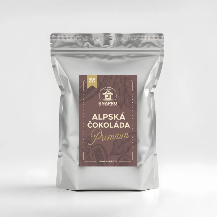 Alpská čokoláda horká - 600g