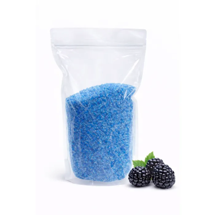 FlossArt Barevný super hrubý cukr - 1 Kg - Ostružina