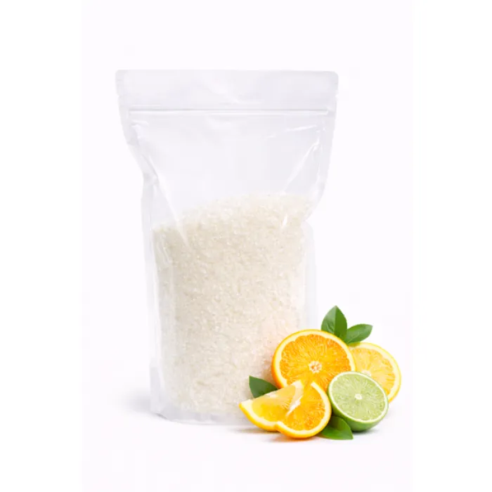 FlossArt Barevný super hrubý cukr - 1 Kg - Citrus mix
