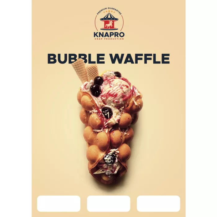 Plakát A2 s laminací - Bubble waffle