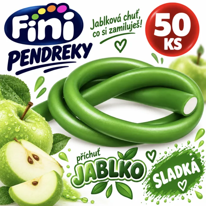 Pendreky 50 Ks FINI - Jablko sladké