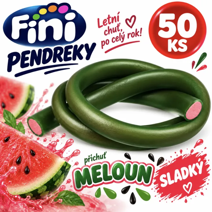 Pendreky 50 Ks FINI - Meloun sladký