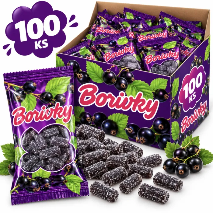 Borůvky 80g - 100 Ks