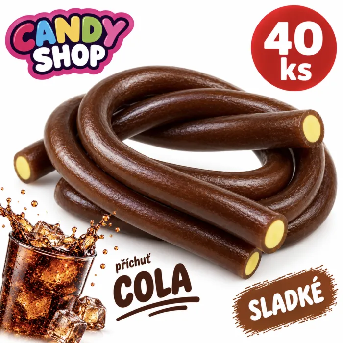 Pendreky Candy shop 40 Ks - Cola sladká
