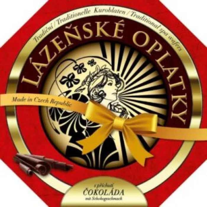 Lázeňské oplatky - Čokoláda - natírané - 175g