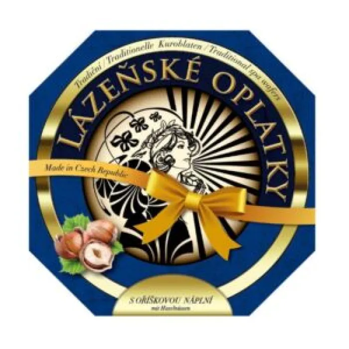 Lázeňské oplatky - Oříšek - spékané - 160g