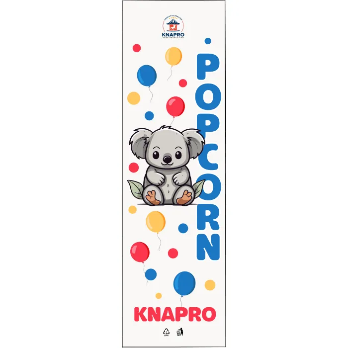 Igelitový obal na popcorn sáček “KOALA” - 100 Ks