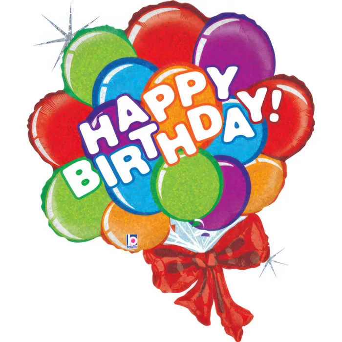 Happy Birthday trs balonků - 85893H