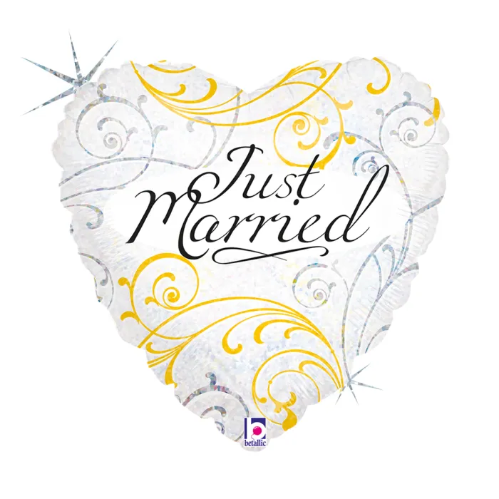 Srdce Just Married - 36163H