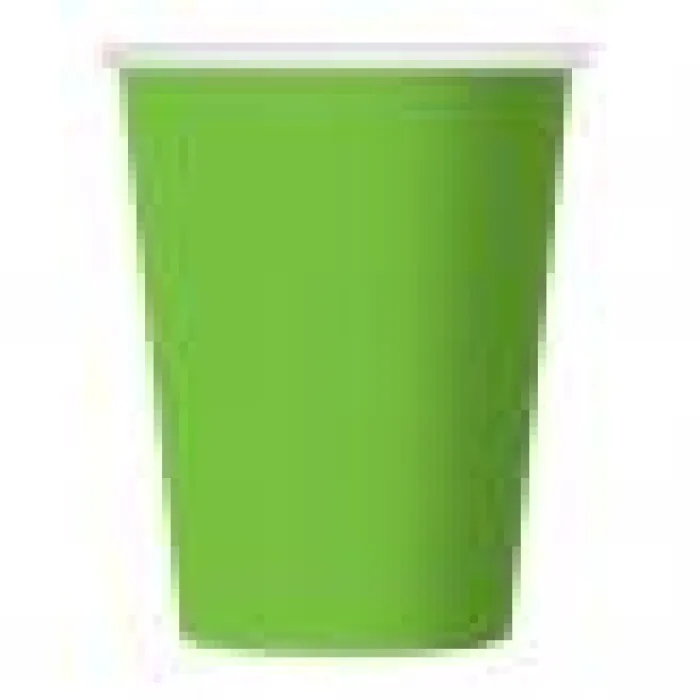 Papírový kelímek zelený - 250 ml / 6 ks