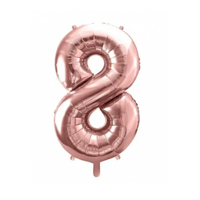 Balónek narozeninové číslo – 86 cm - "8"