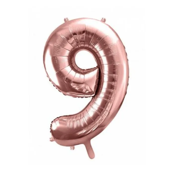 Balónek narozeninové číslo – 86 cm - "9"