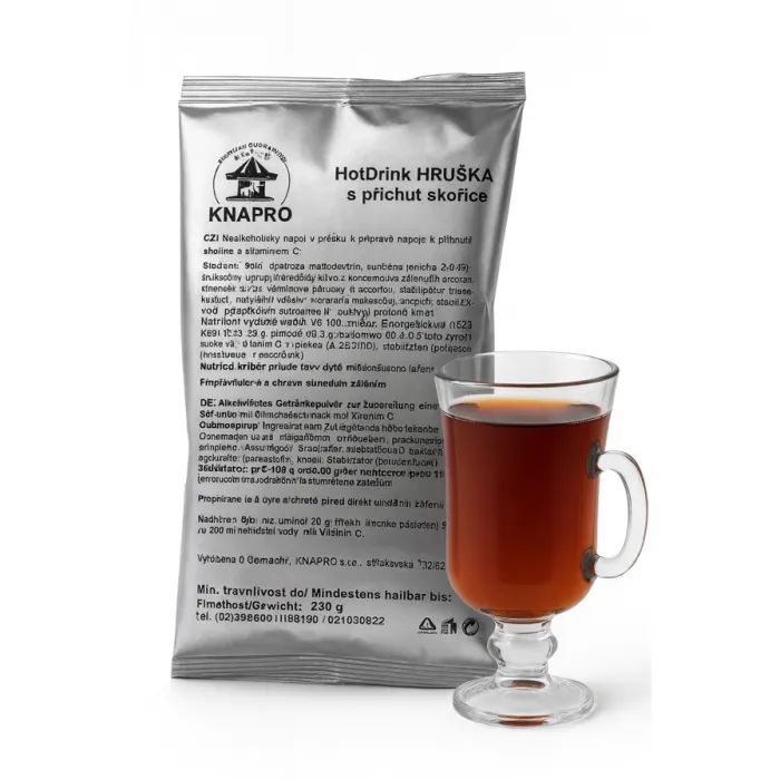 HotDrink Hruška s příchutí skořice - 230g
