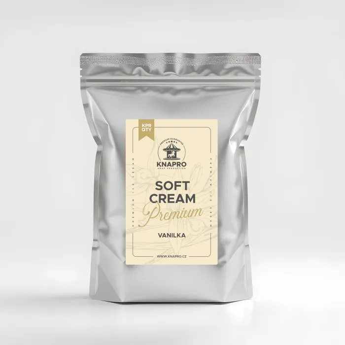 KNAPRO Zmrzlina Soft Cream Premium – Vanilka - 2 Kg