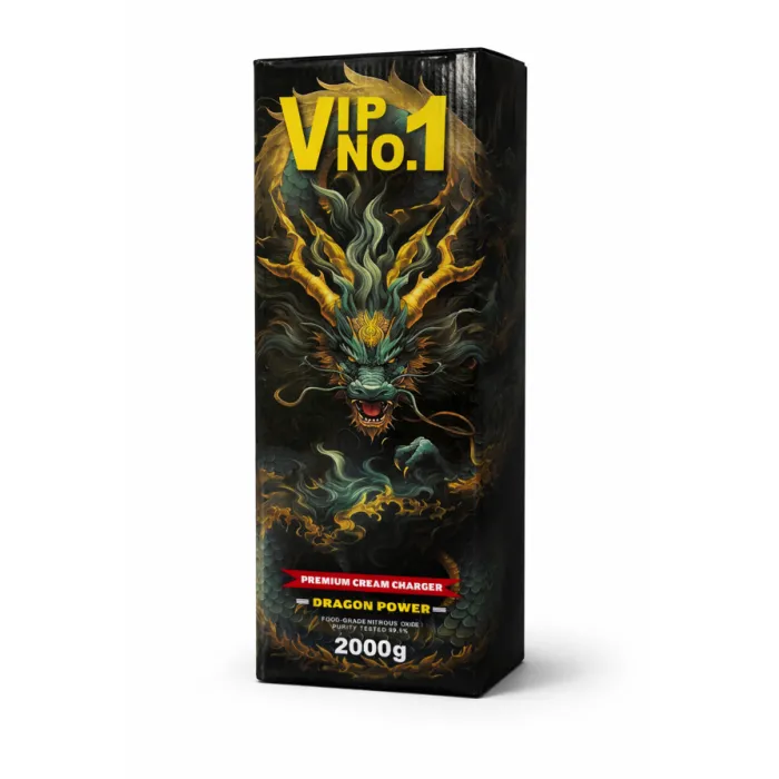 Cream Chargers – oxid dusný (N₂O, E942) | potravinářský hnací plyn - 2000g