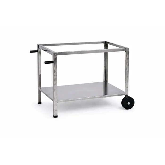 KNAPRO Nerezový podstavec pod gastro gril / fritézu – s kolečky - 