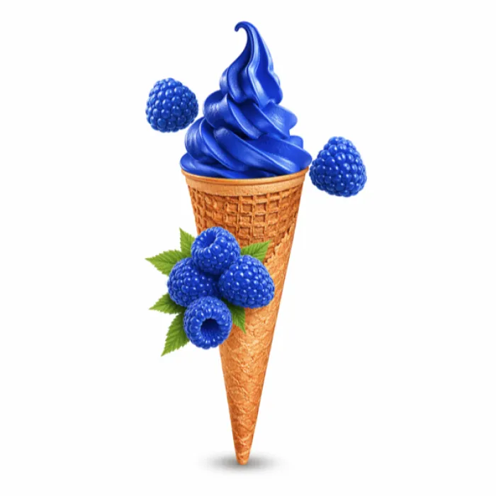 Točená zmrzlina sorbet ostružina - 