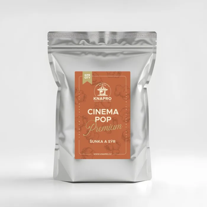 KNAPRO Cinema Pop Premium Šunka a sýr - 500g