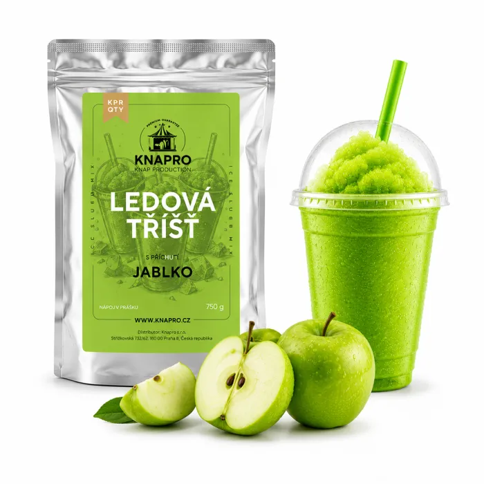 Ledová tříšť KNAPRO – Jablko - 750g