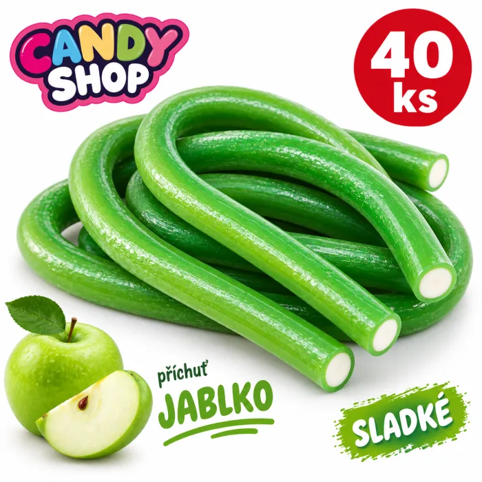 Pendreky Candy shop 40 Ks - Jablko skladké