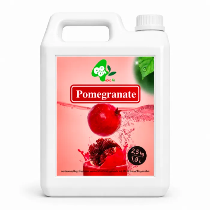 Sirup pro Bubble Tea – 1.9 L - Granátové jablko