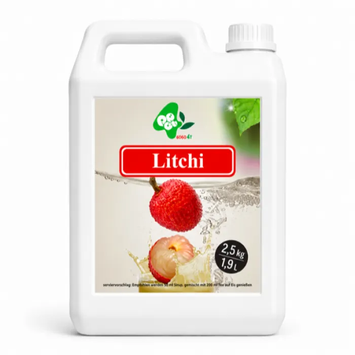 Sirup pro Bubble Tea – 1.9 L - Liči