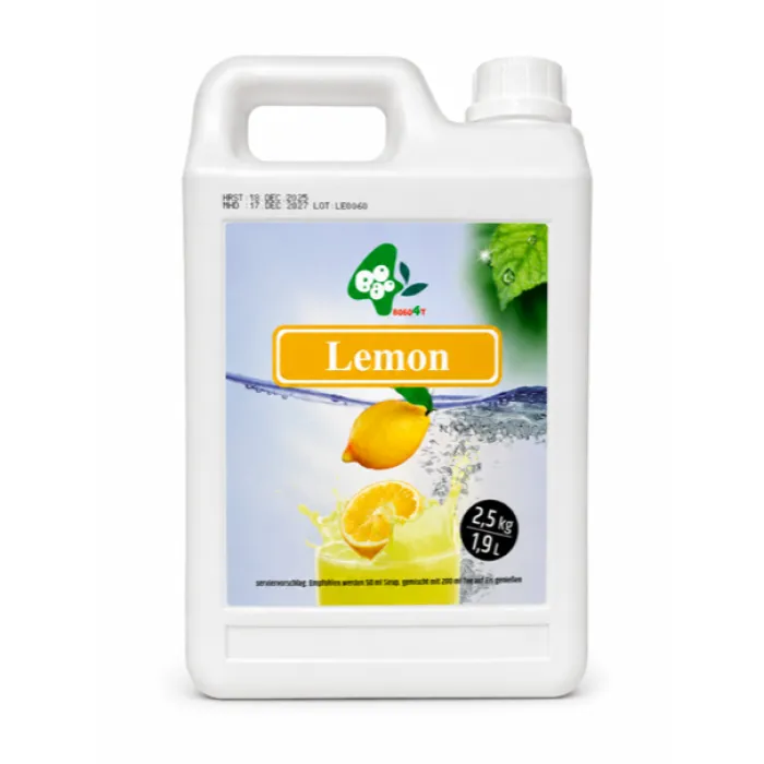Sirup pro Bubble Tea – 1.9 L - Citron