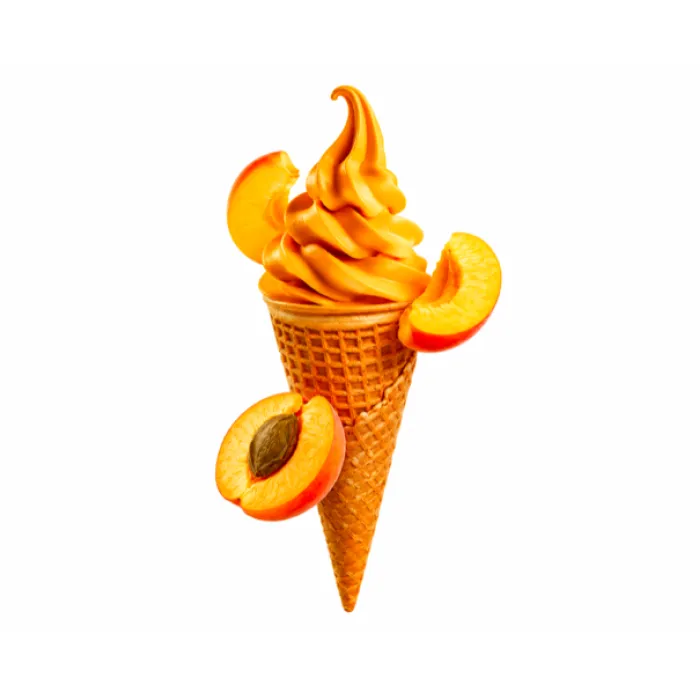 Točená zmrzlina sorbet meruňka - 