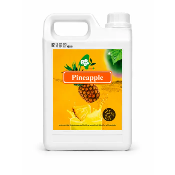 Sirup pro Bubble Tea – 1.9 L - Ananas