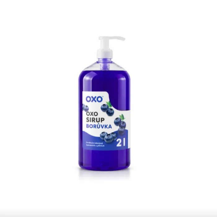 Sirup OXO - Borůvka