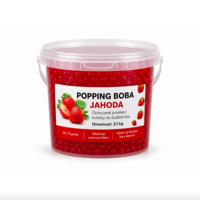Popping Boba OXO - Jahoda