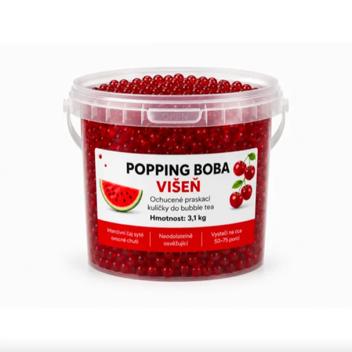 Popping Boba OXO - Višeň
