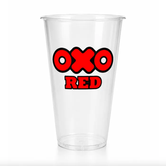 Kelímky OXO Bubble Tea 100 Ks - 450 ml