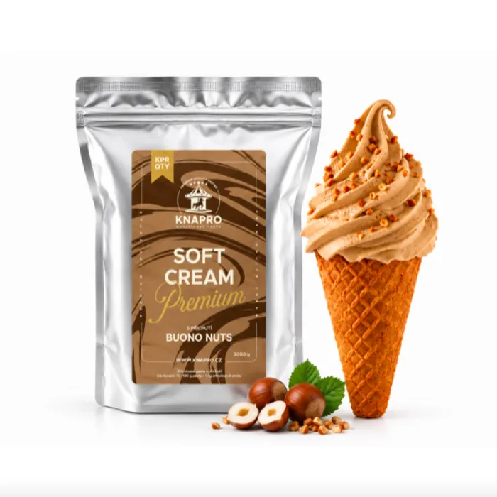 KNAPRO Zmrzlina Soft Cream Premium – Buono Nuts - 2 kg