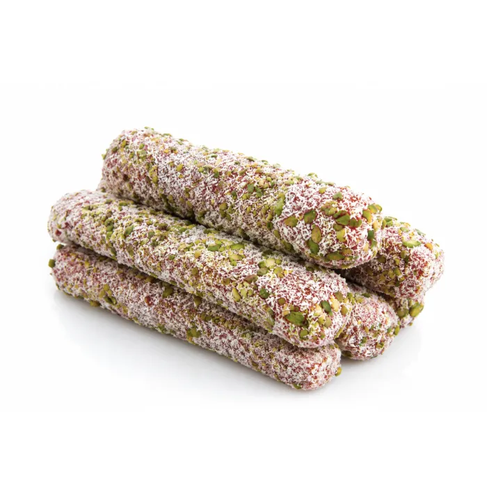 Luxusní roláda - Granátový jablko, mandle a kokos
