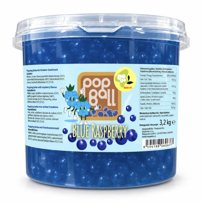 Pop Ball - Kuličky Modrá Malina