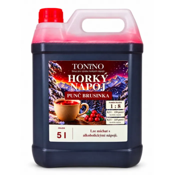Horký nápoj Punč Brusinka 5 l - 