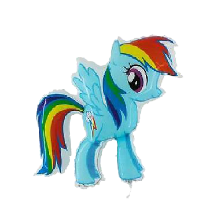 My little Pony - Rainbow Dash - Bez obalu